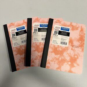Five Star Composition Notebook College Ruled 100 Sheets Pink (Pack of 3)